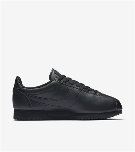 Women's Nike Classic Cortez Premium 'Triple Black'